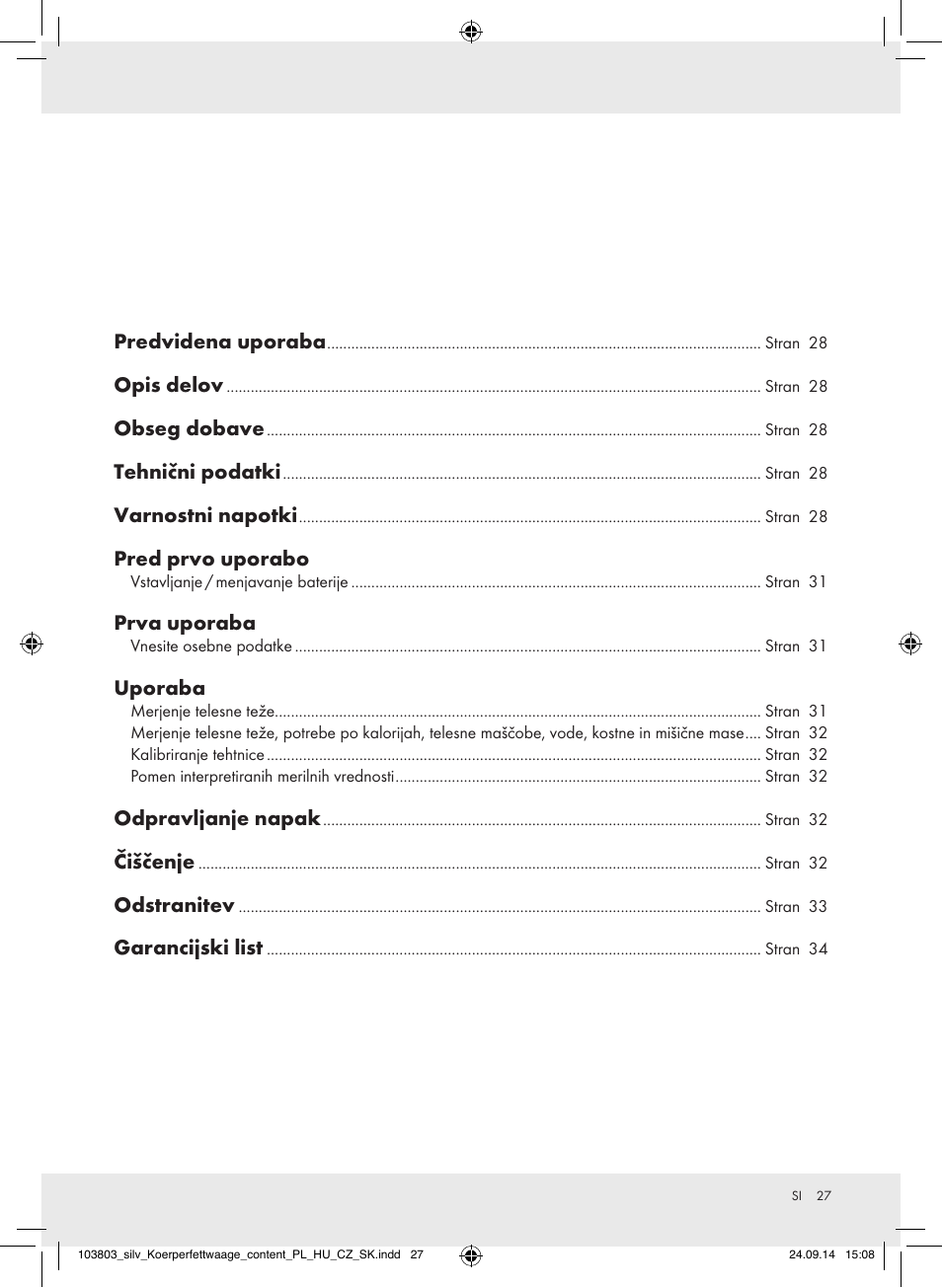 Silvercrest 103803-14-01/103803-14-02 User Manual | Page 27 / 57