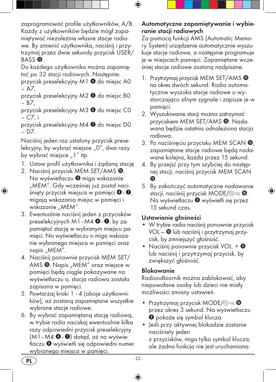 Silvercrest KH 2398 User Manual | Page 24 / 98