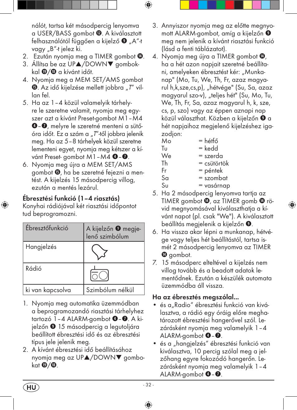 Silvercrest KH 2398 User Manual | Page 34 / 98