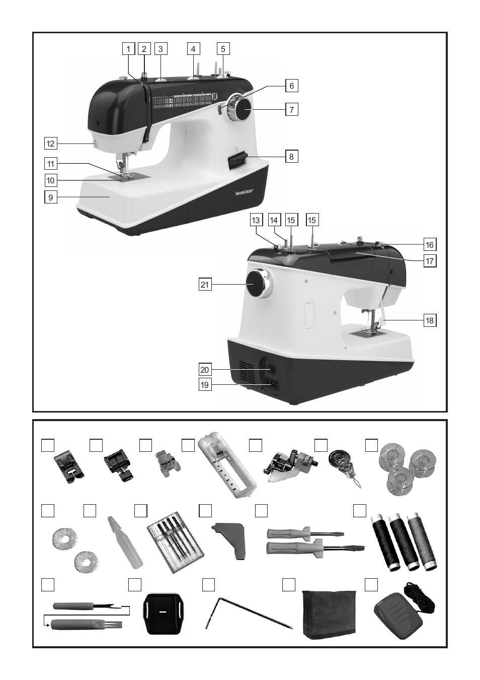 Silvercrest SNMD 33 A1 User Manual | Page 3 / 94