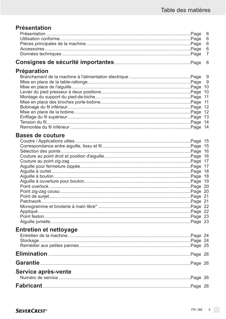 Silvercrest SNMD 33 A1 User Manual | Page 5 / 94