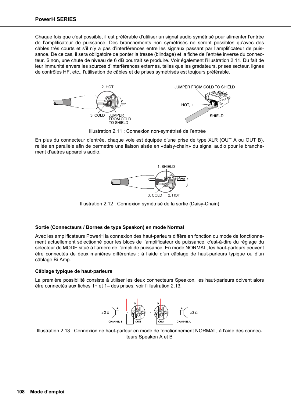 Dynacord H 2500 User Manual | Page 108 / 148