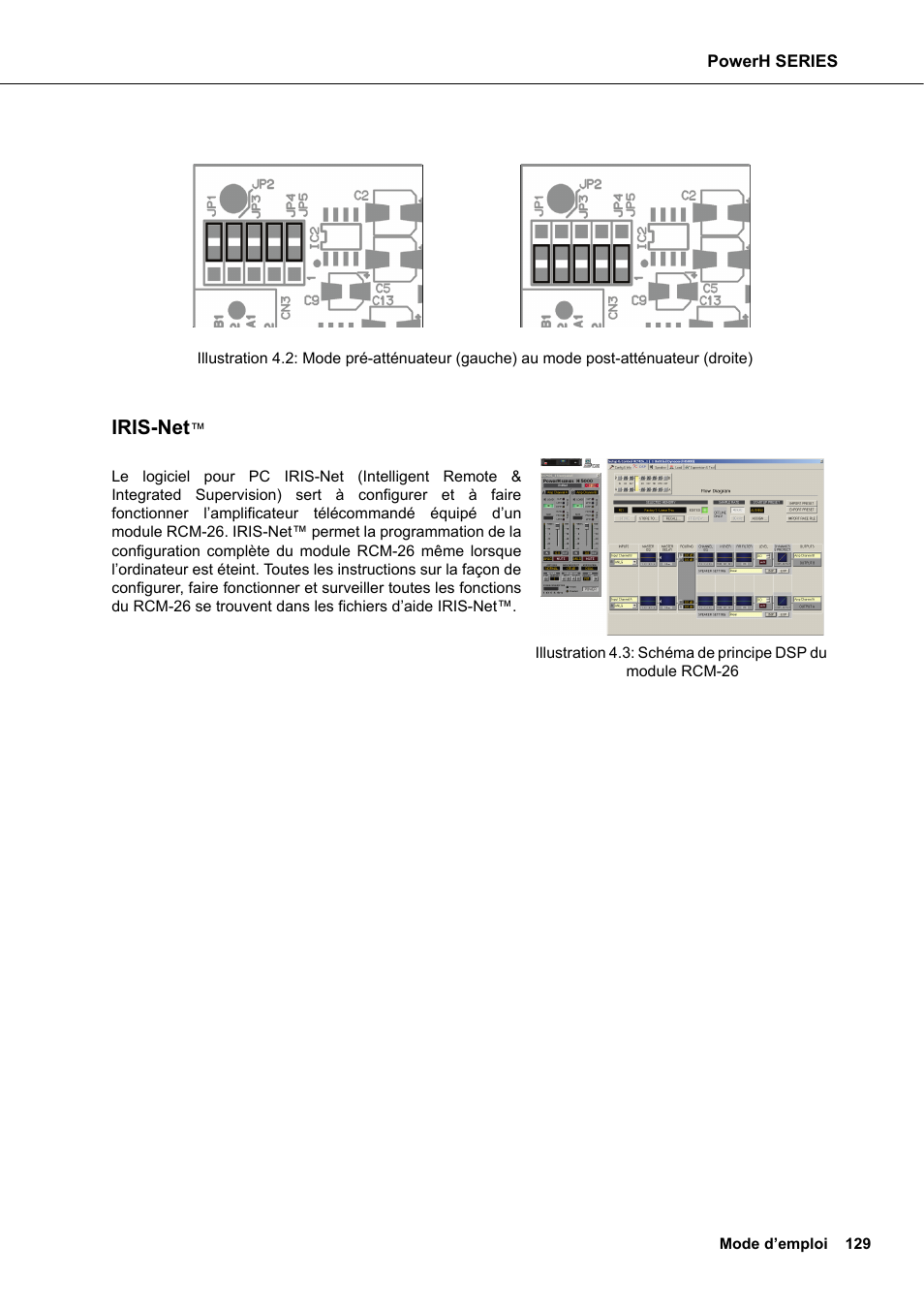 Iris-net | Dynacord H 2500 User Manual | Page 129 / 148
