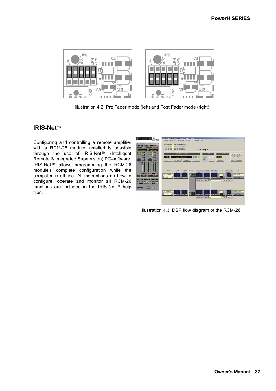 Iris-net | Dynacord H 2500 User Manual | Page 37 / 148