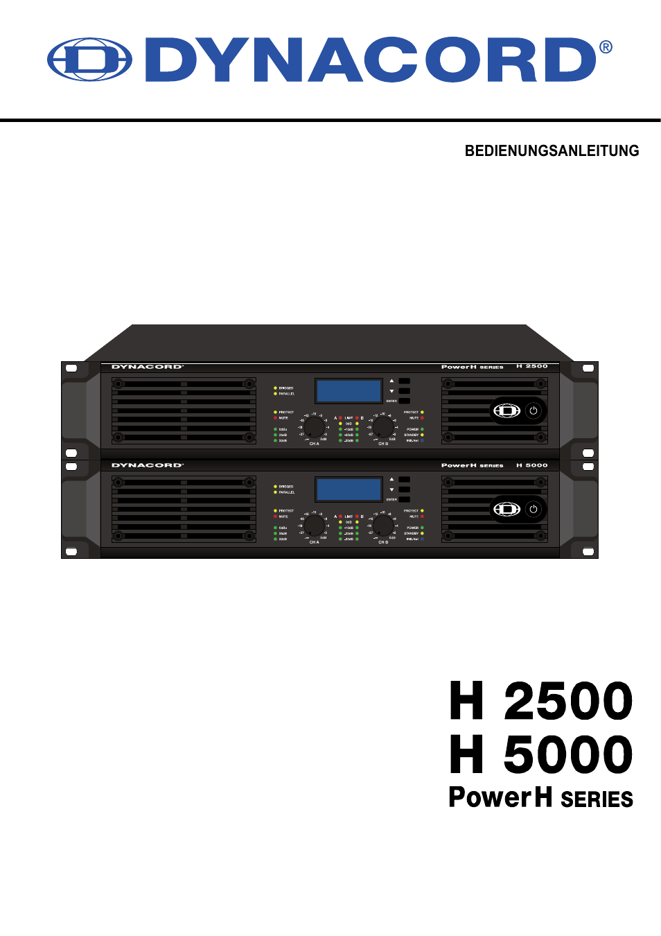 Dynacord H 2500 User Manual | Page 47 / 148