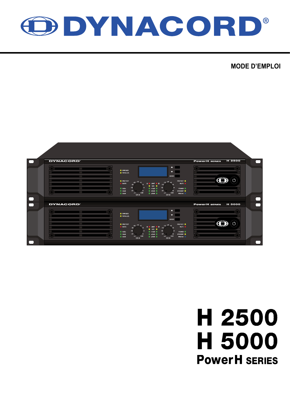 Dynacord H 2500 User Manual | Page 93 / 148