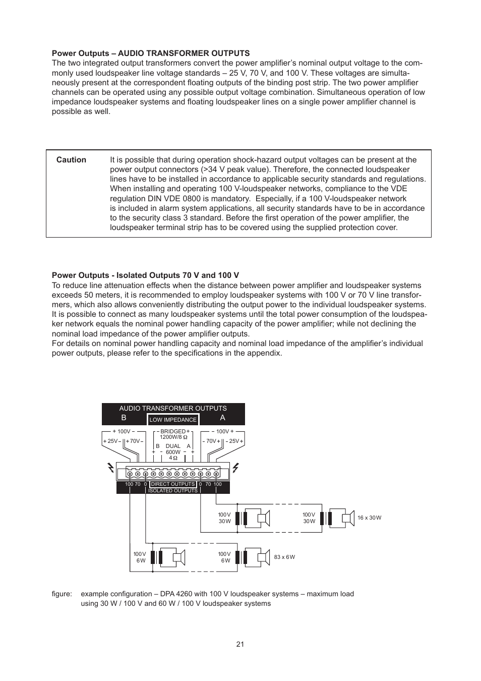 Dynacord DPA 4260 User Manual | Page 21 / 48