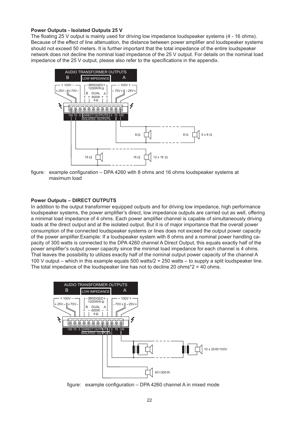 Dynacord DPA 4260 User Manual | Page 22 / 48