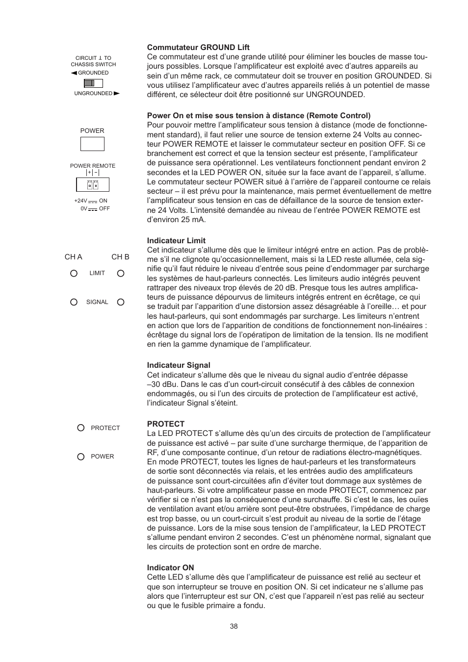Dynacord DPA 4260 User Manual | Page 38 / 48