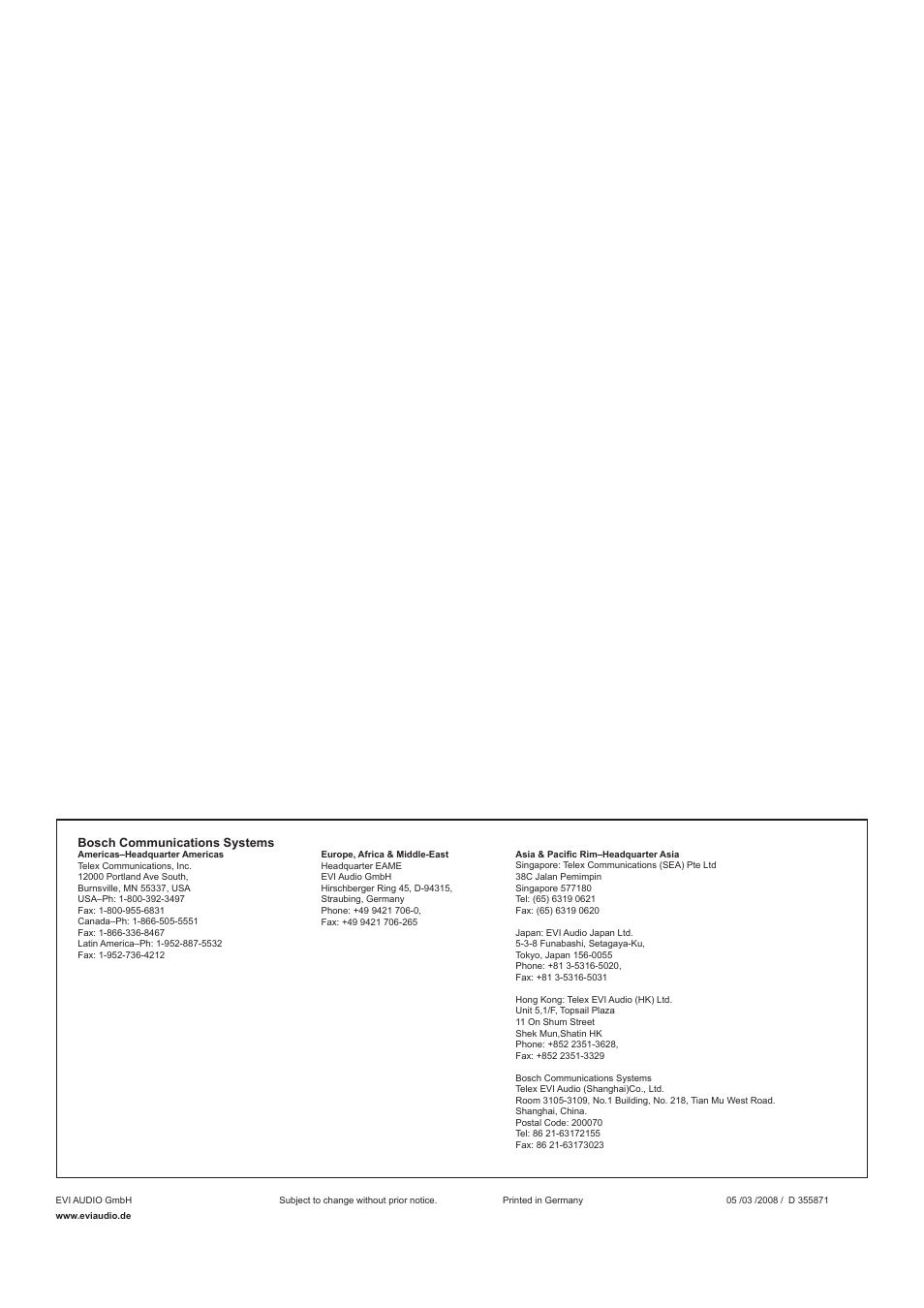Dynacord DPA 4260 User Manual | Page 48 / 48