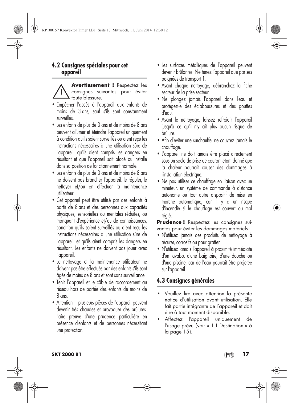 Silvercrest SKT 2000 B1 User Manual | Page 19 / 54