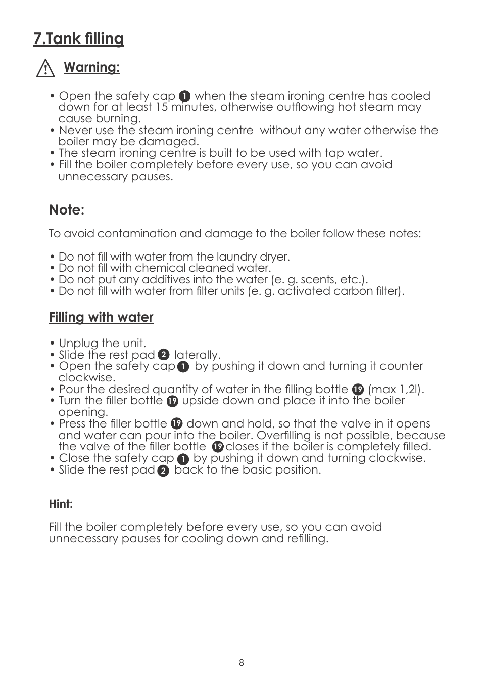 M*b3.<(n++6, Warning: o6++6.:(h6/;(h3 | Silvercrest SDBC 3.5 A1 User Manual | Page 11 / 24