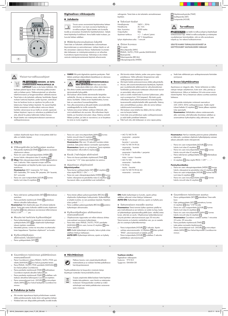 66142_zeitschaltuhr_digital_innen_fi_se_gb | Silvercrest EIM-804 GR User Manual | Page 14 / 33