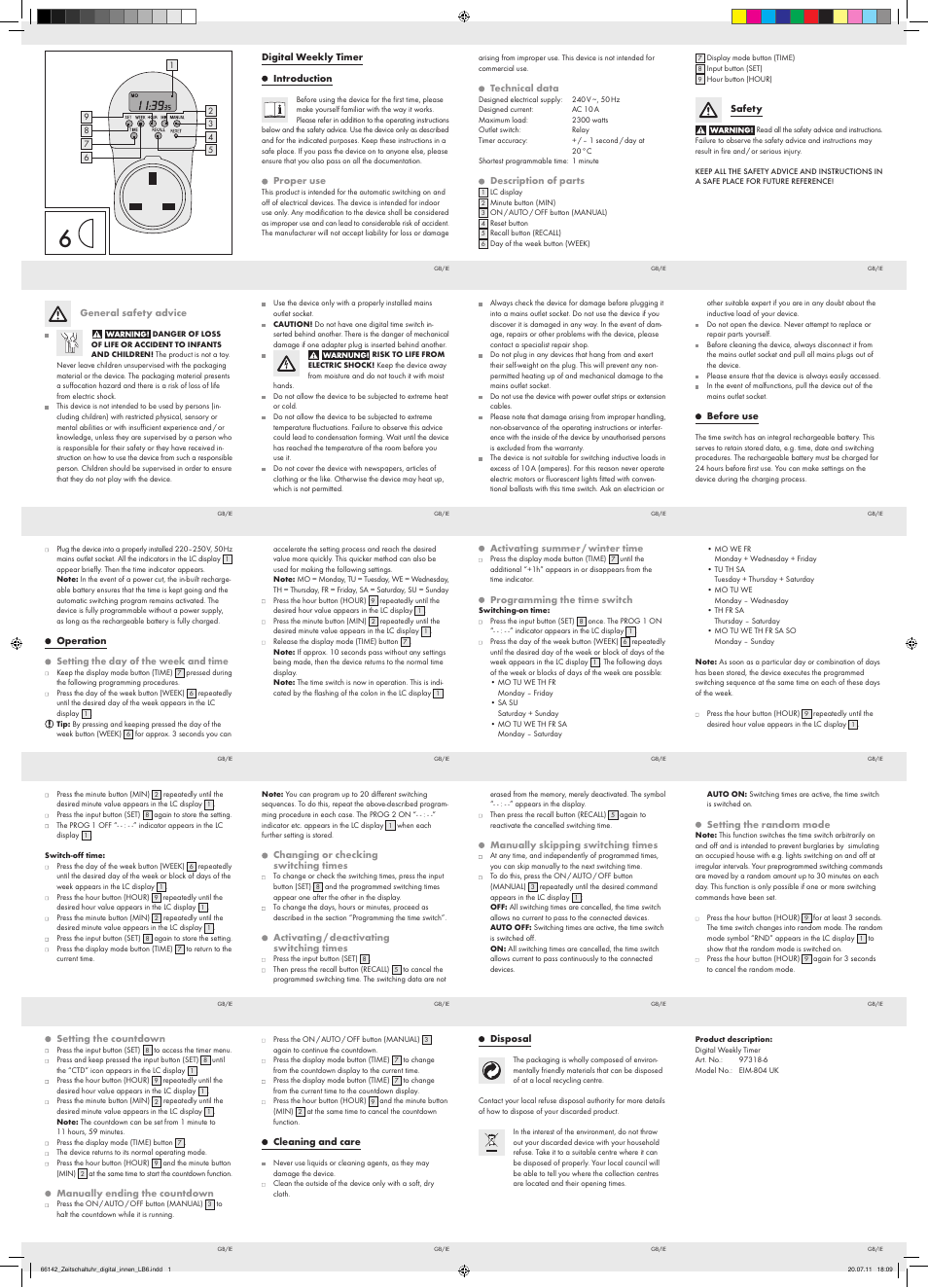 66142_zeitschaltuhr_digital_innen_lb6 | Silvercrest EIM-804 GR User Manual | Page 26 / 33