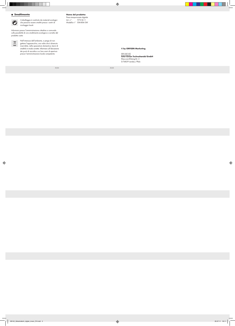 Silvercrest EIM-804 GR User Manual | Page 5 / 33