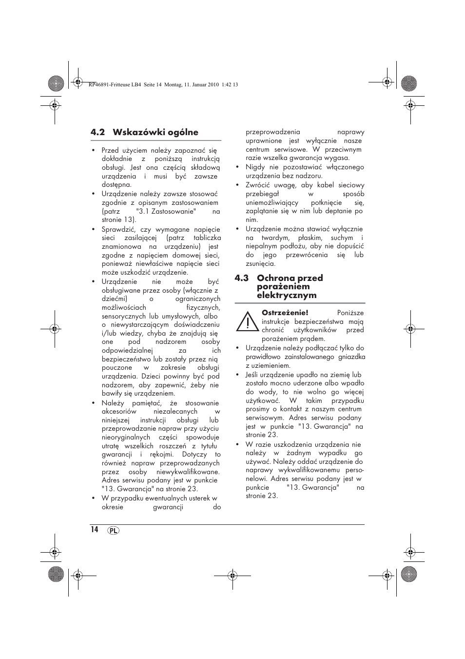 Silvercrest H-3246 User Manual | Page 16 / 94