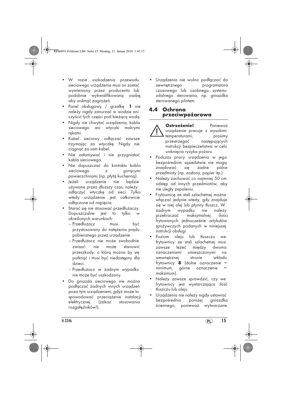 Silvercrest H-3246 User Manual | Page 17 / 94