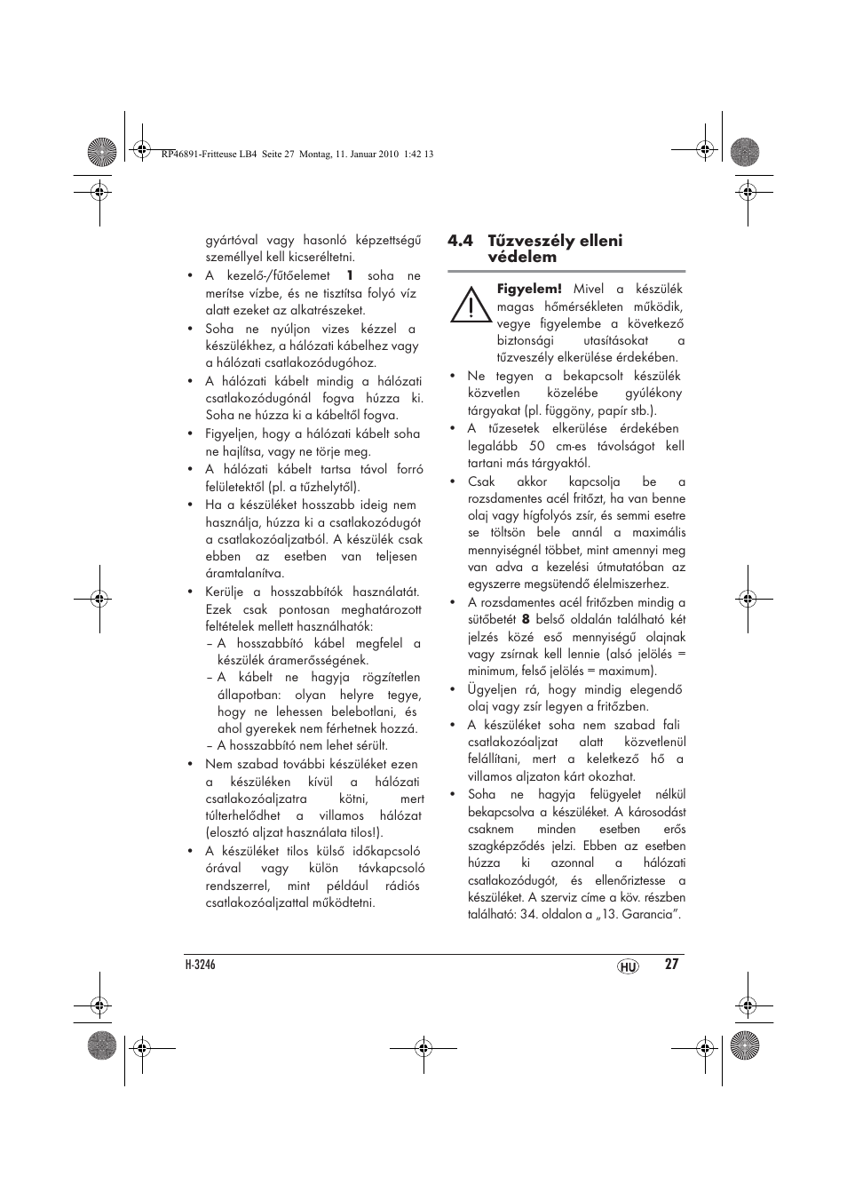 Silvercrest H-3246 User Manual | Page 29 / 94