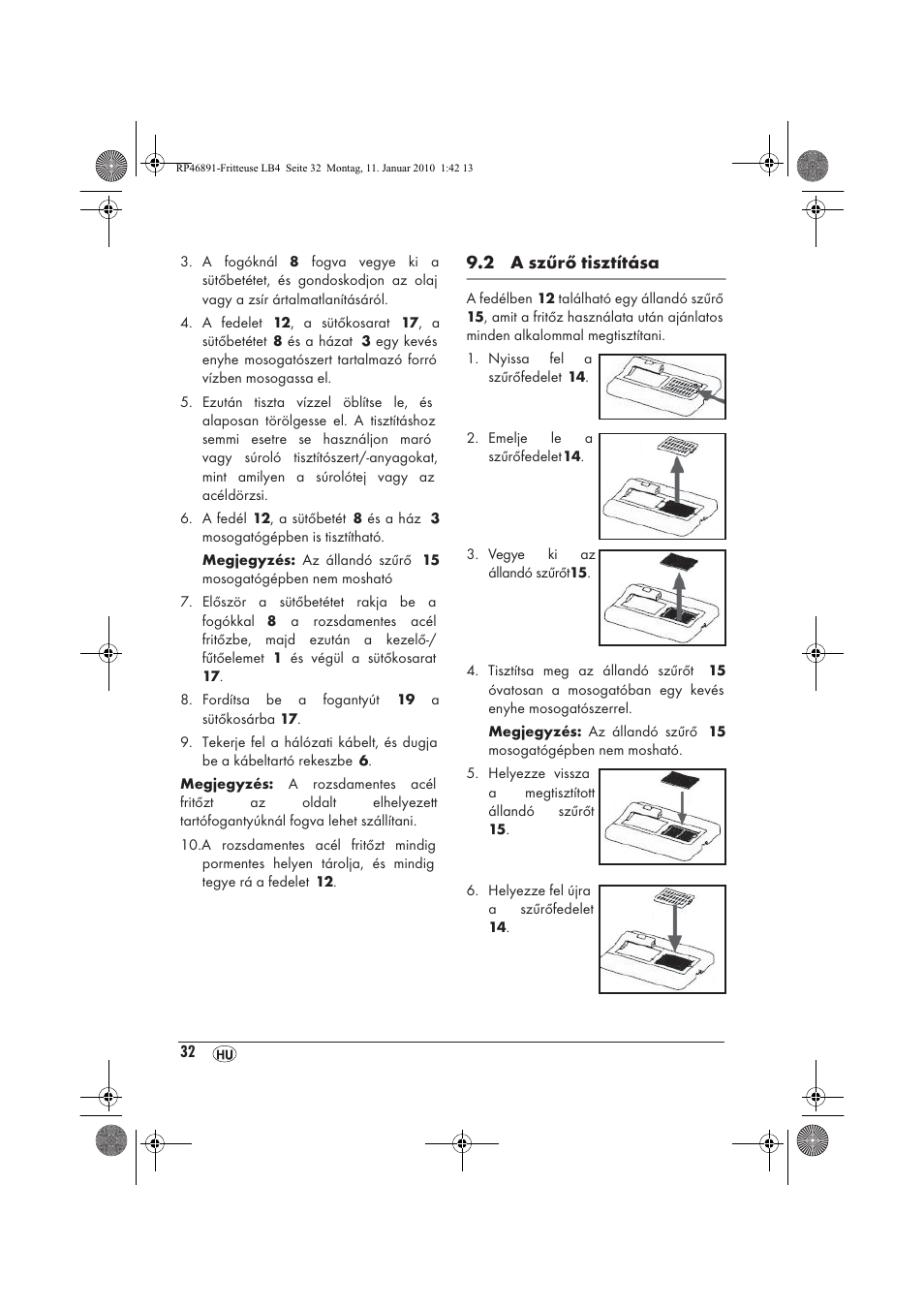 Silvercrest H-3246 User Manual | Page 34 / 94