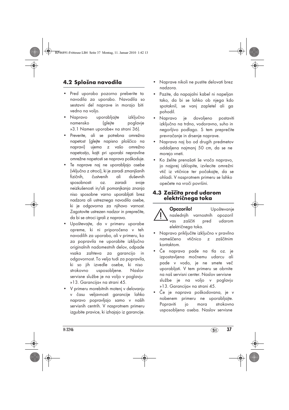 Silvercrest H-3246 User Manual | Page 39 / 94