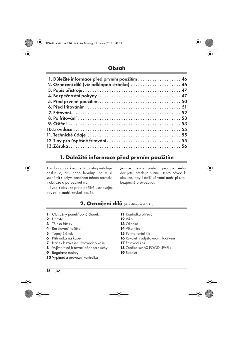 Silvercrest H-3246 User Manual | Page 48 / 94