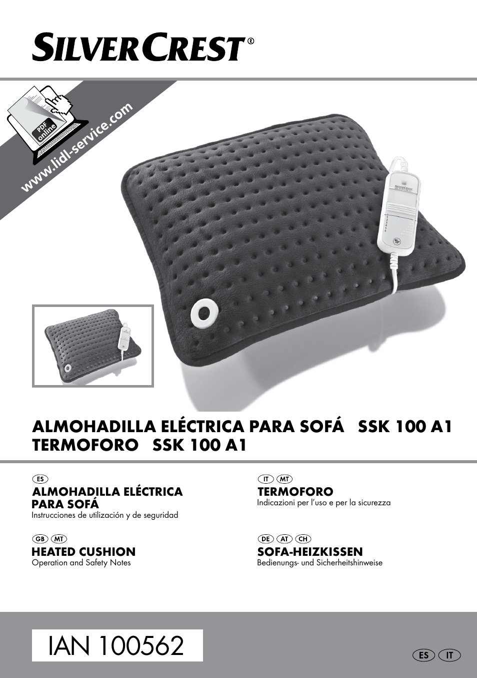 Silvercrest SSK 100 A1 User Manual | 45 pages