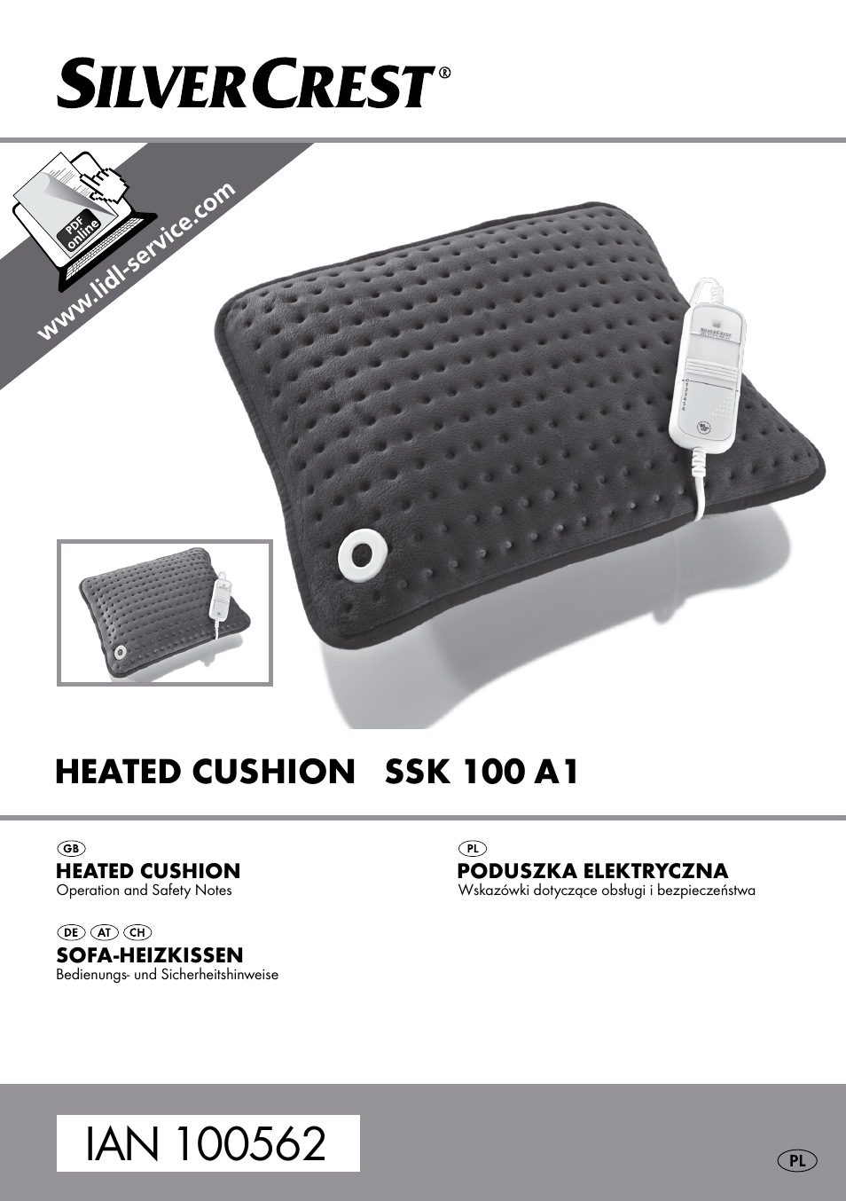 Silvercrest SSK 100 A1 User Manual | 33 pages