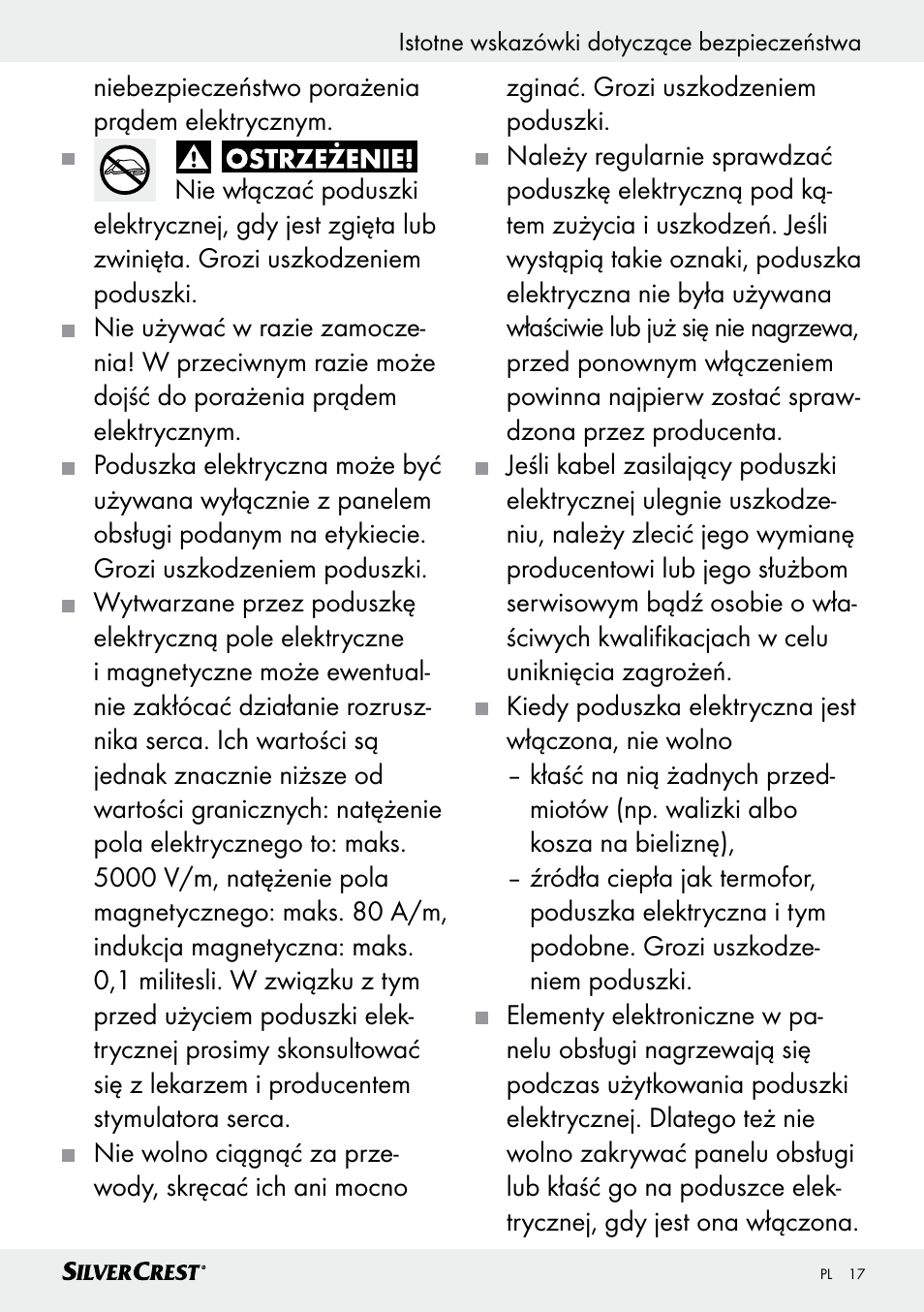 Silvercrest SSK 100 A1 User Manual | Page 17 / 33