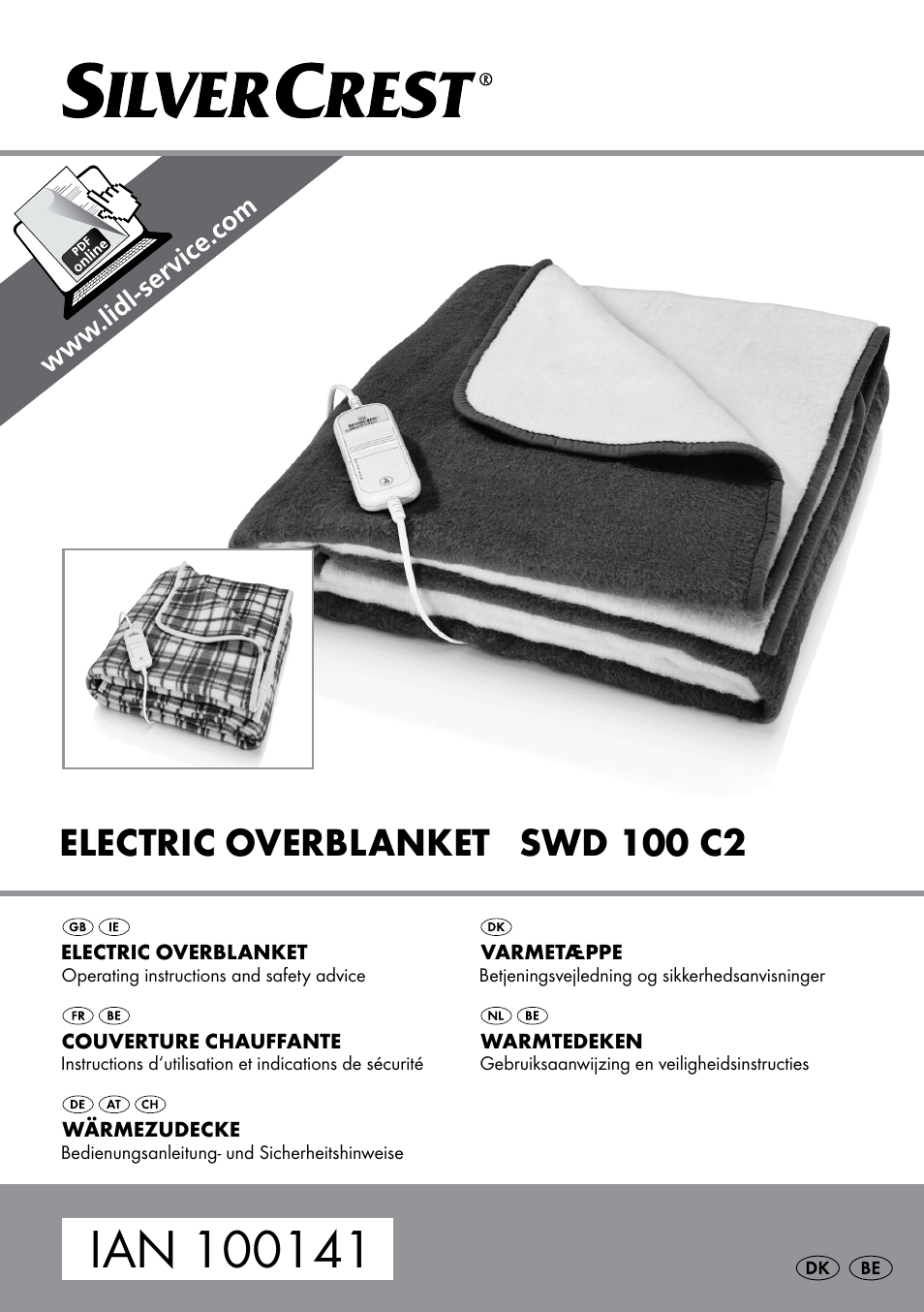 Silvercrest SWD 100 C2 User Manual | 48 pages