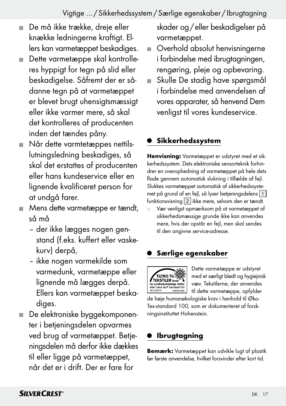 Silvercrest SWD 100 C2 User Manual | Page 17 / 48