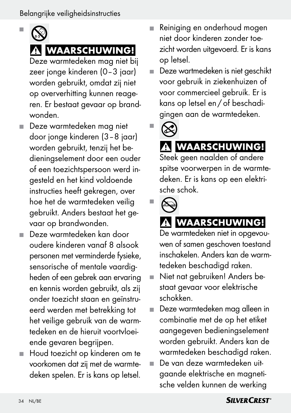 Silvercrest SWD 100 C2 User Manual | Page 34 / 48