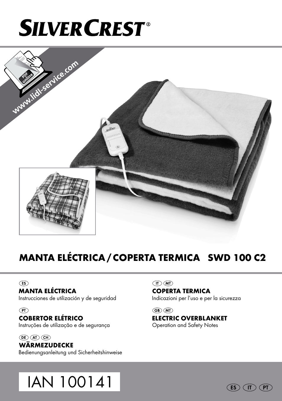 Silvercrest SWD 100 C2 User Manual | 46 pages