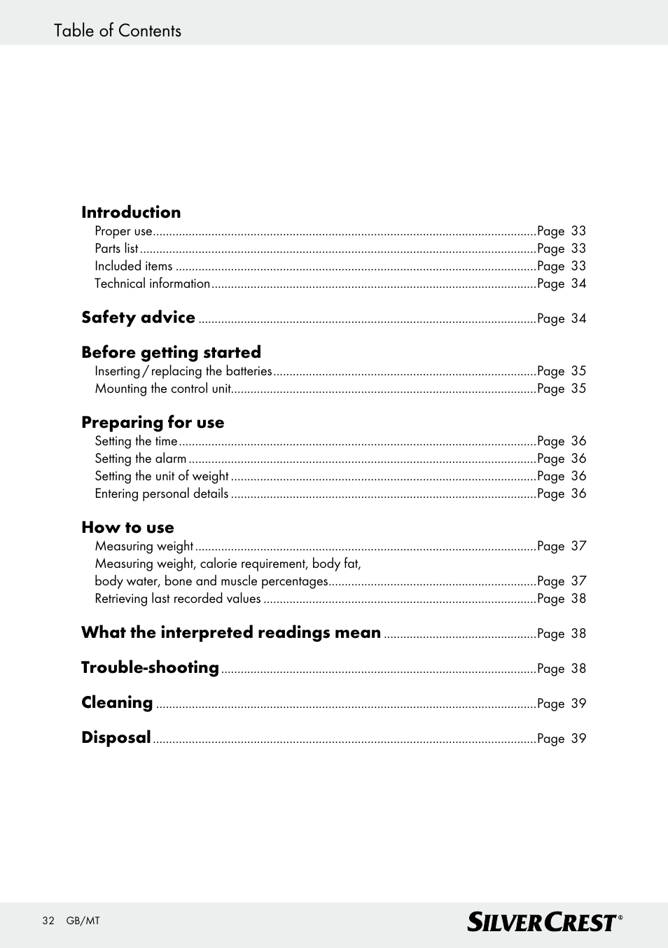 Silvercrest Z28414 User Manual | Page 32 / 49