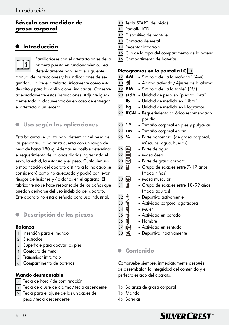 Silvercrest Z28414 User Manual | Page 6 / 49