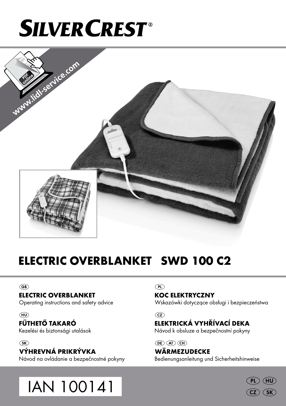 Silvercrest SWD 100 C2 User Manual | 54 pages