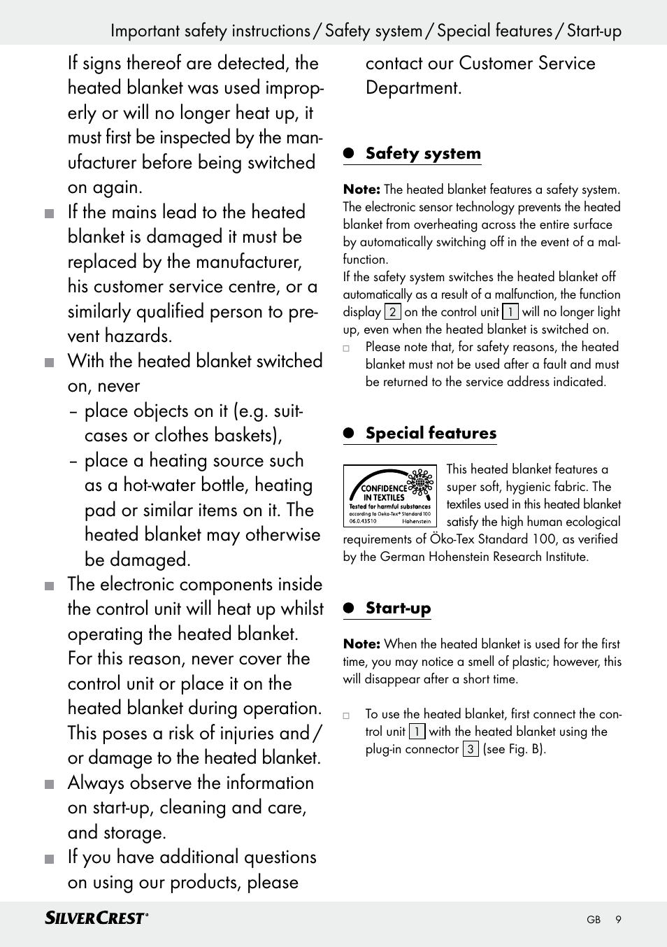 Silvercrest SWD 100 C2 User Manual | Page 9 / 54