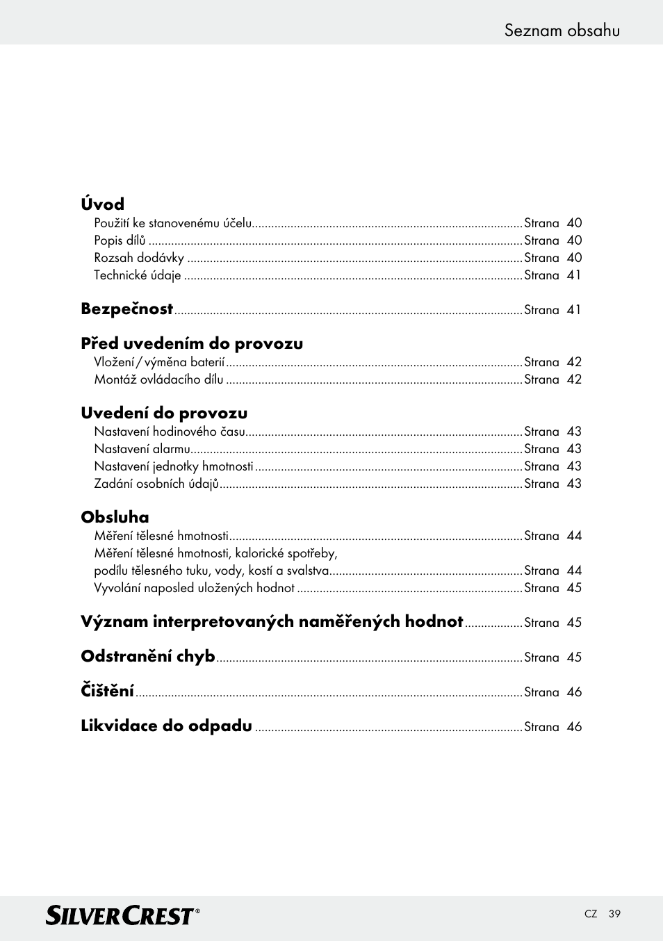 Silvercrest Z28414 User Manual | Page 39 / 66