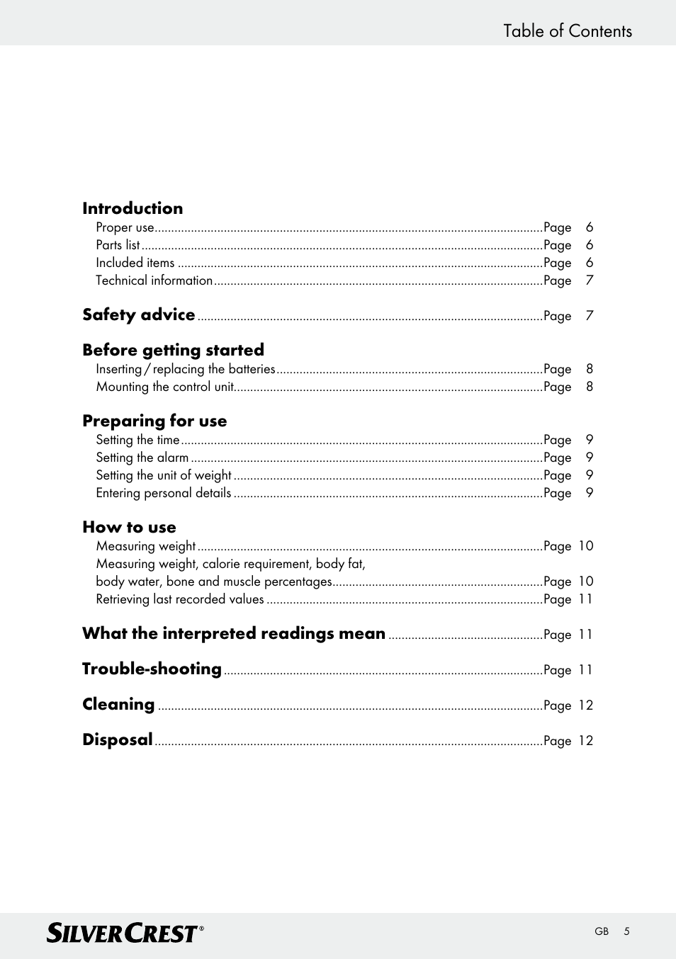 Silvercrest Z28414 User Manual | Page 5 / 66