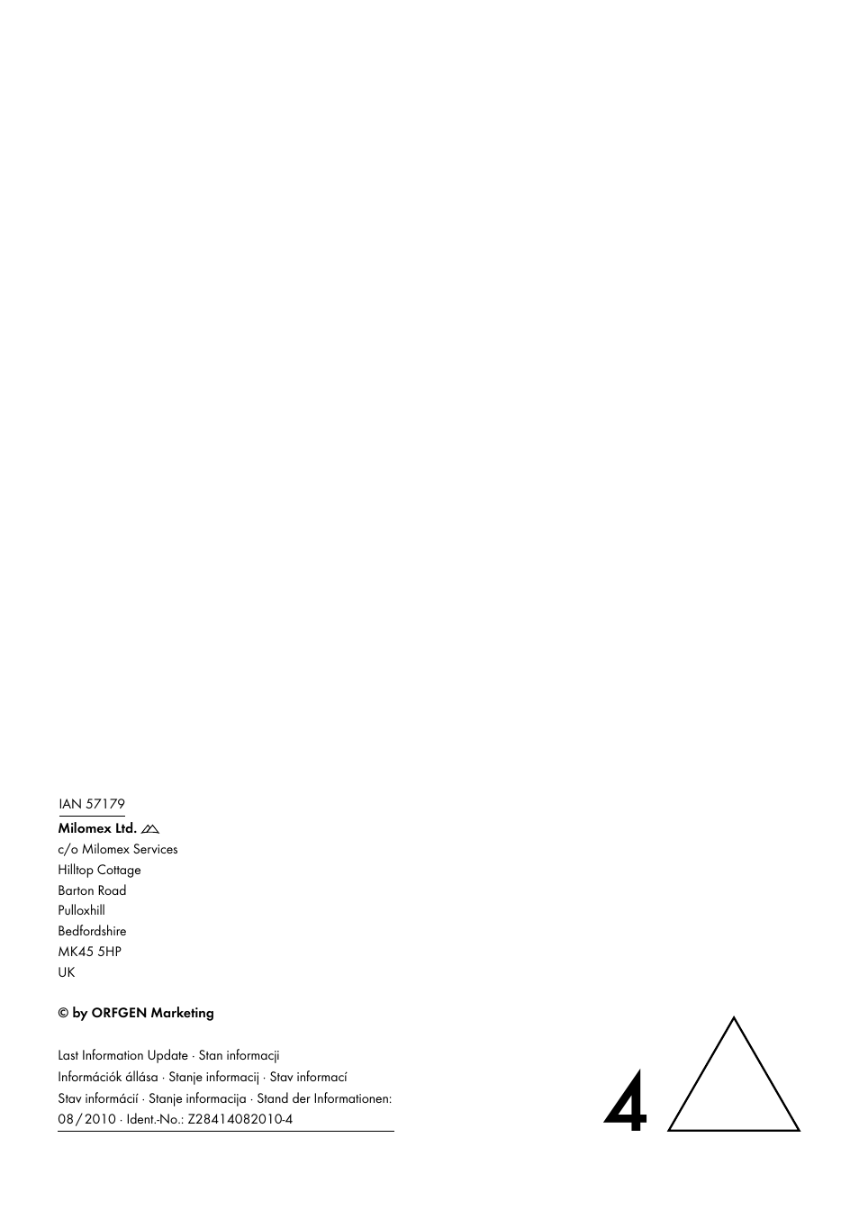Silvercrest Z28414 User Manual | Page 66 / 66