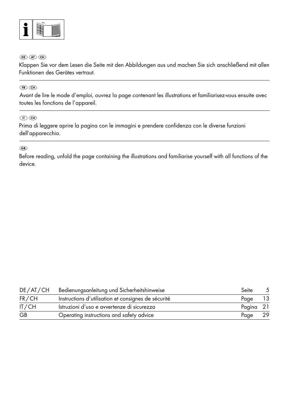 Silvercrest SFW 100 B2 User Manual | Page 2 / 37