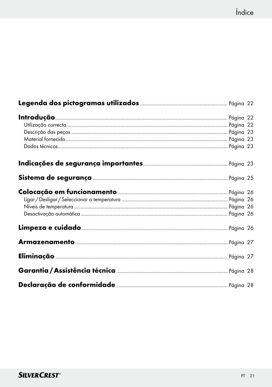 Silvercrest SFW 100 B2 User Manual | Page 21 / 45