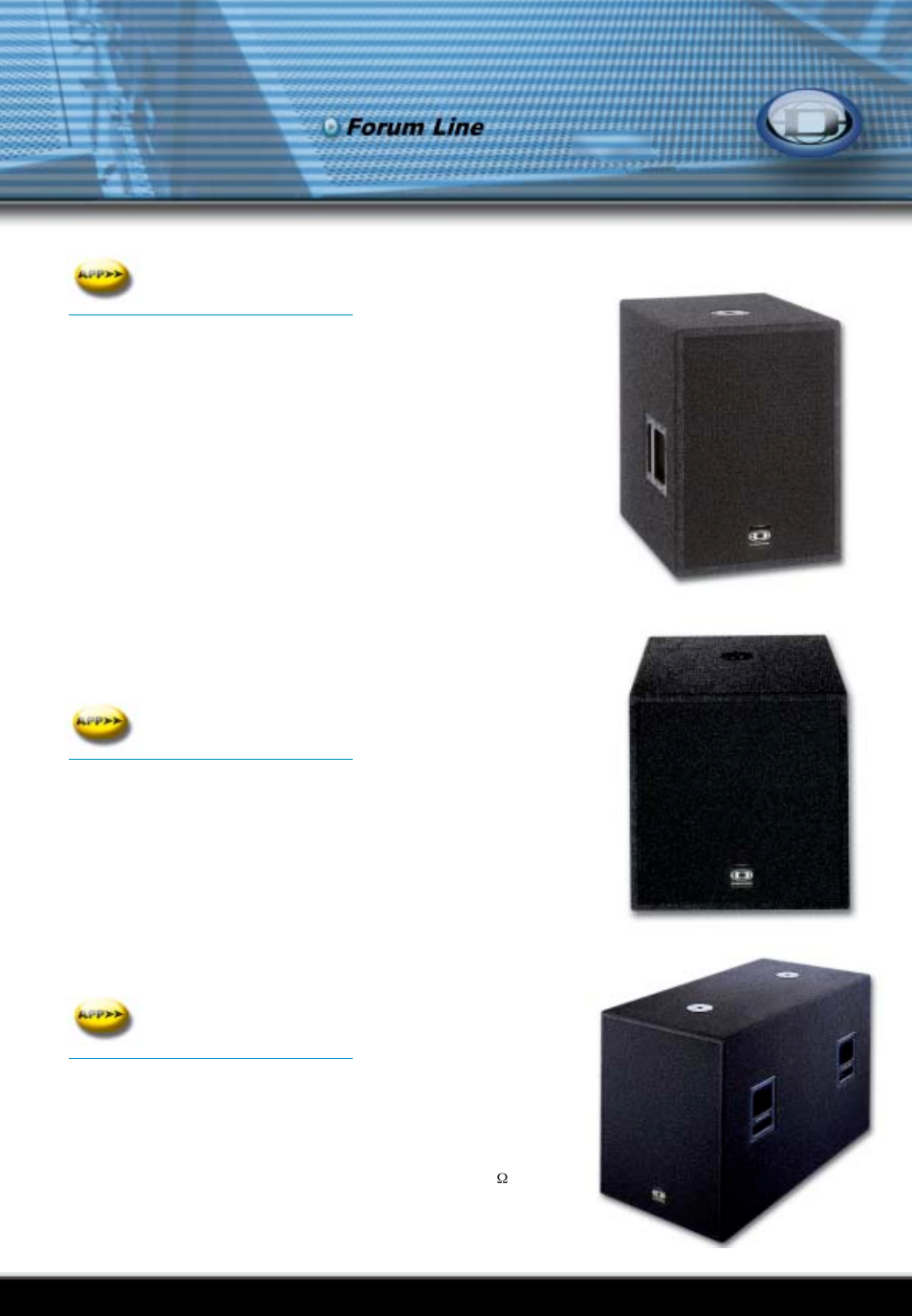 F8 f18 pwh, F17 pwh | Dynacord FORUM LINE F12 User Manual | Page 4 / 8