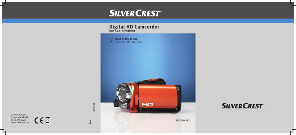 Silvercrest DV-5300HD User Manual | 58 pages