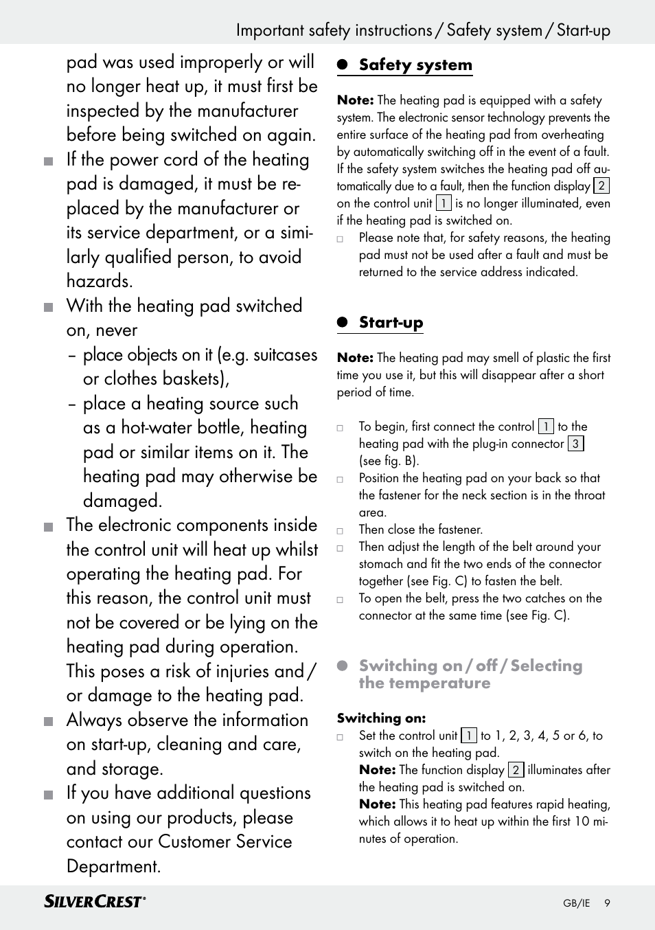 Silvercrest SRNH 100 C2 User Manual | Page 9 / 57