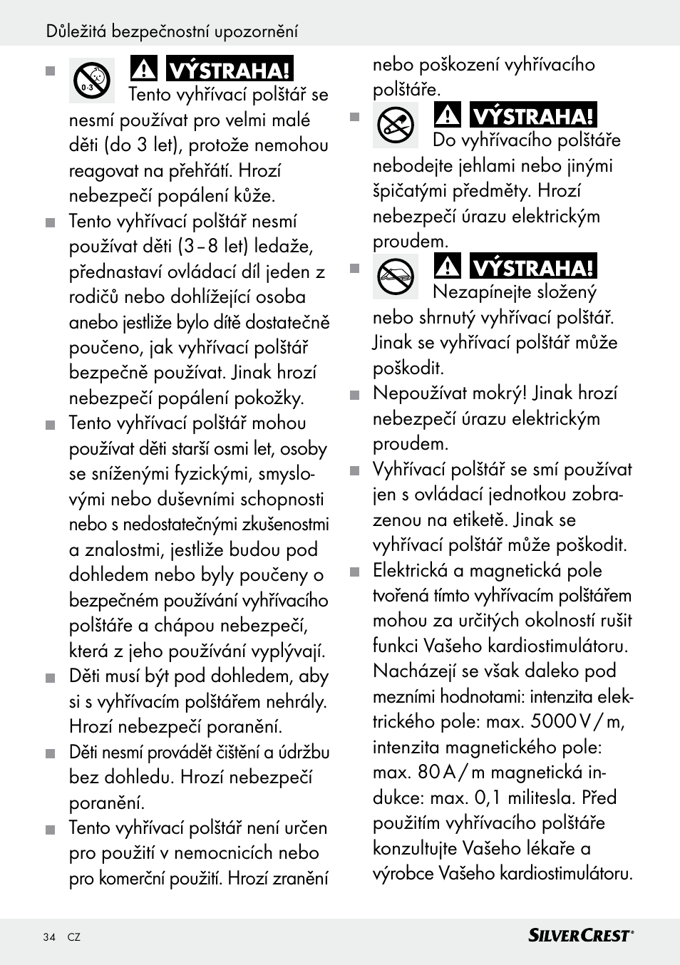 Silvercrest SRNH 100 C2 User Manual | Page 34 / 55