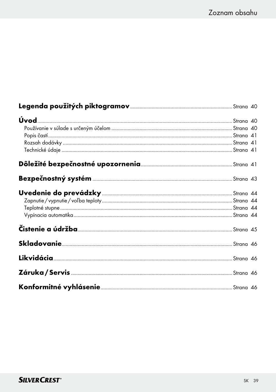Silvercrest SRNH 100 C2 User Manual | Page 39 / 55