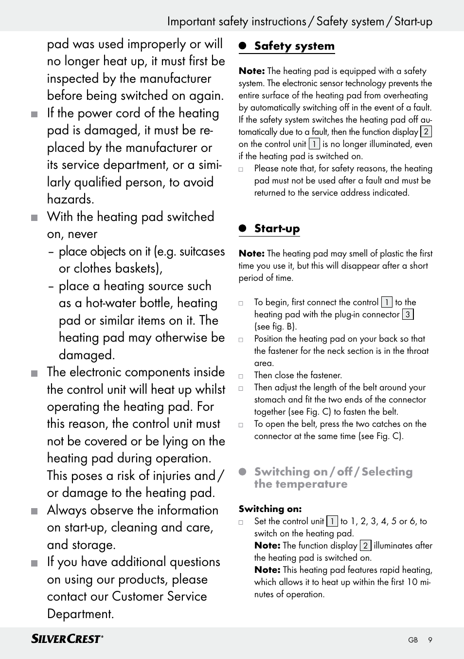 Silvercrest SRNH 100 C2 User Manual | Page 9 / 55