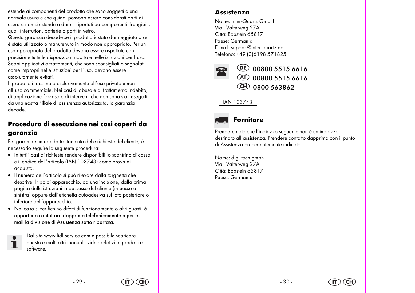 Silvercrest 4-LD3905 User Manual | Page 16 / 21