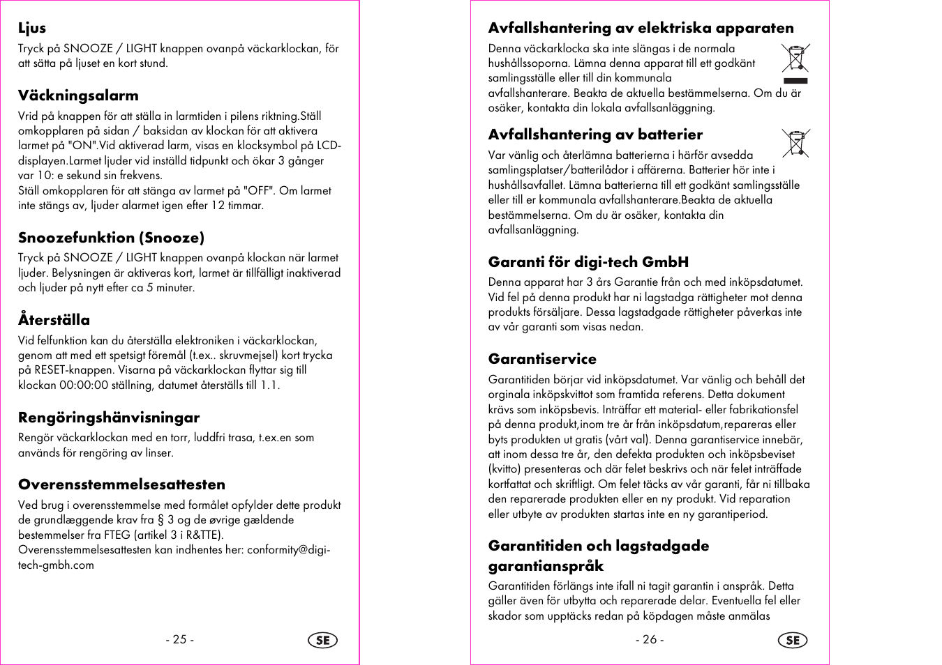 Silvercrest 4-LD3905 User Manual | Page 14 / 36