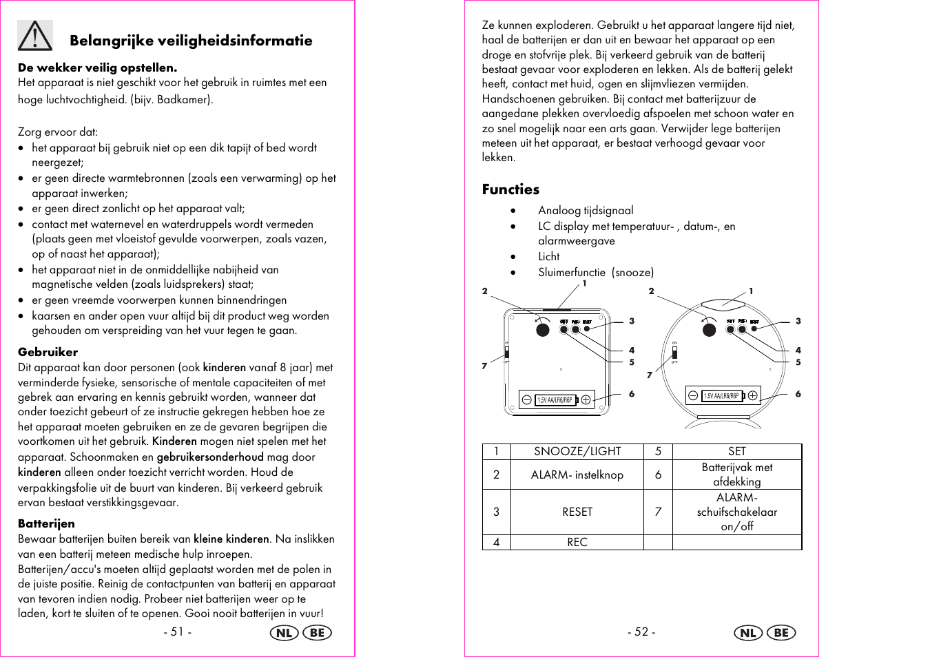 Silvercrest 4-LD3905 User Manual | Page 27 / 36